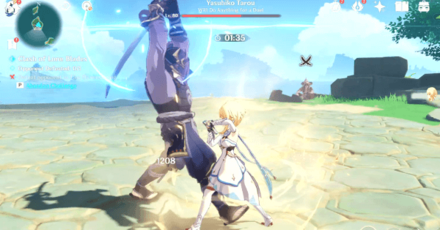 Genshin - Clash of Lone Blades Day 2 - Parry as much as possible