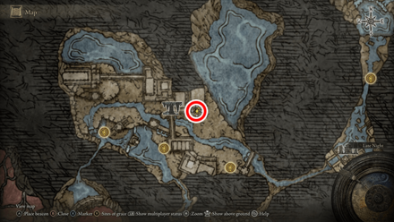 Elden Ring - Serpent Arrow Loot Map Location