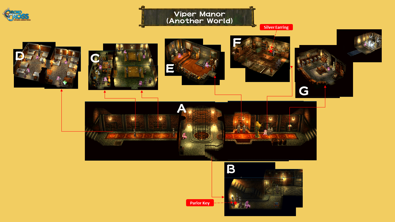 Chrono Cross - World Maps