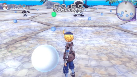Rune Factory 5 - Roll the Snowball