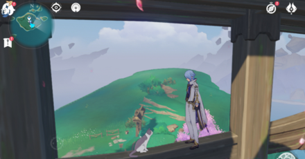 Genshin - Gray Snow Cat Location - Asase Shrine