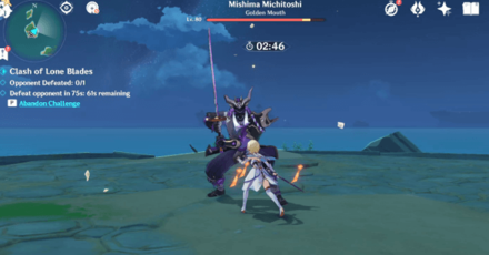 Genshin - Clash of Lone Blades Day 3 - Collect Valor Stacks