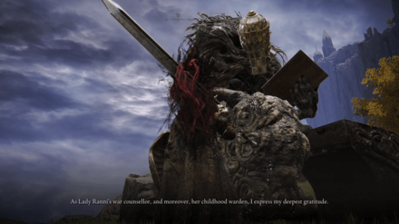 Speak to Iji After Retrieving the Fingerslaying Blade