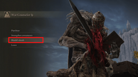 Speak to Iji After Killing Blaidd