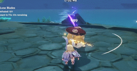 Genshin - Clash of Lone Blades Day 4 - Parry the Electro Slash