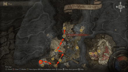 Valiant Gargoyles Boss Fight Map