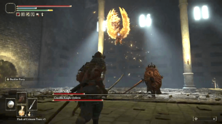 Crucible Knight Ordovis and Crucible Knight Icon