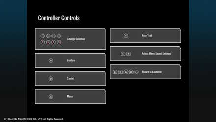 List of Controls