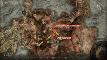 Nox Swordstress and Nox Priest Location