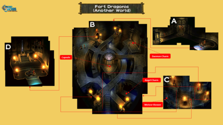 Fort Dragonia Black Chamber (Another World) Map