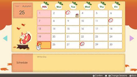 White Day is on Autumn 24