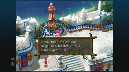 Chrono Cross Remaster - Golden Statue at Termina.png