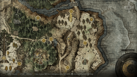 Elden Ring - Morning Star Map Location