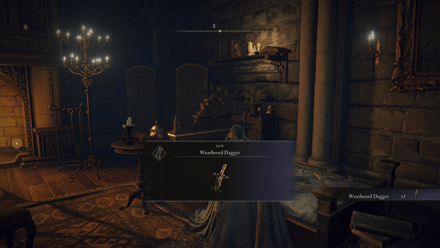 Elden Ring - Weathed Dagger Location