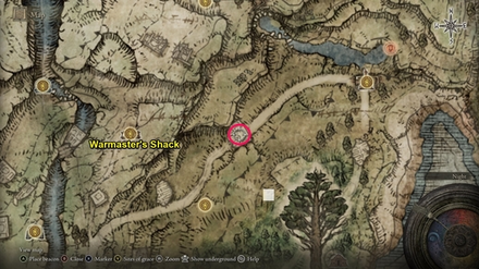 Limgrave Deathbird Location