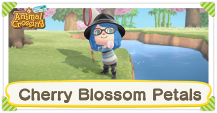 Animal Crossing New Horizons (ACNH) - Cherry Blossom Petals