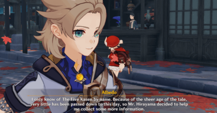 Genshin - Irodori Festival - Albedo with Klee