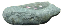Cherry-Blossom Pond Stone Image