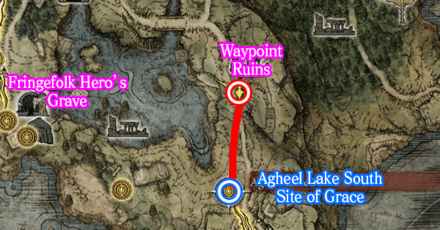Elden Ring - Dropped by Nobles Map