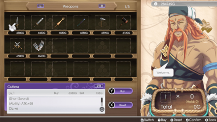 Rune Factory 5 - Purchase Items From Clerks