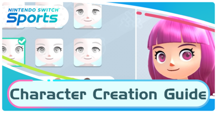 Nintendo Switch Sports - Character Creation Guide