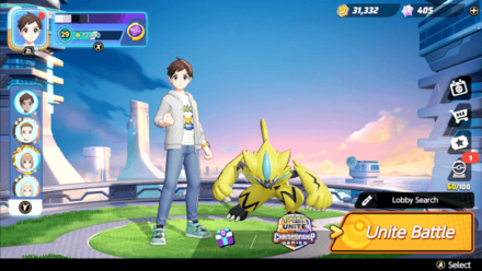 Pokemon UNITE - Trainer Clothes How to Change Step 5.png