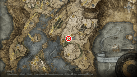 Elden Ring - Stalwart Horn Charm Map Location