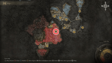 Elden Ring - Immunizing Horn Charm +1 Map Location