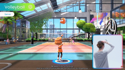Nintendo Switch Sports - How to Serve