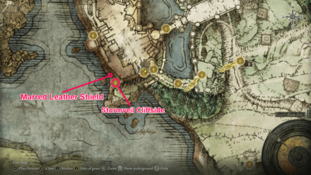 Elden Ring - How to Get Marred Leather Shield.png