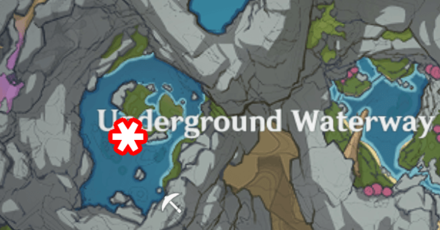 Genshin - Chasm Fishing Spot - Underground Waterway