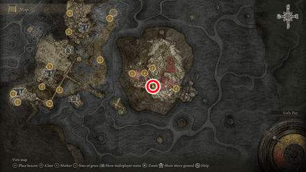 Elden Ring - Haligdrake Talisman +2 Map Location