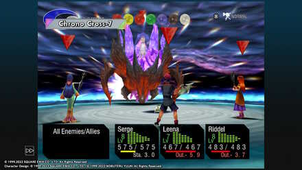 Using the Chrono Cross