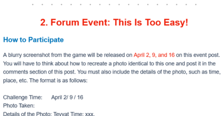 Genshin - Photographer of Teyvat - Forum Event