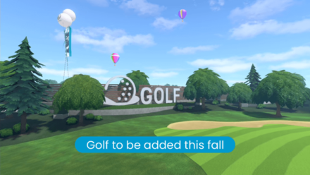 Switch Sports Golf Update