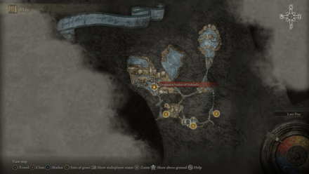 Elden Ring - Dragonkin Soldier of Nokstella Map Location