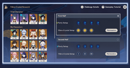 Genshin - Use Trial Characters