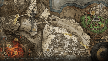 Elden Ring - Pulley Bow Location Map