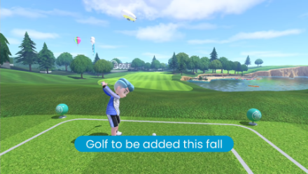 Switch Sports Golf Update