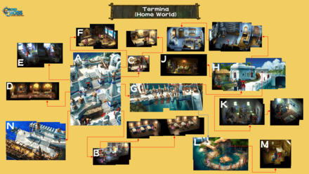 Termina (Home World) Map