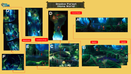 Shadow Forest (Home World) Map
