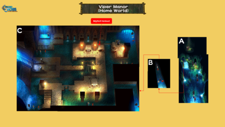 Viper Manor Sewers (Home World) Map