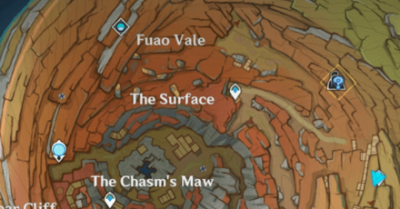 Genshin - Vibro Crystal Projections - Look for Patrice at The Chasm