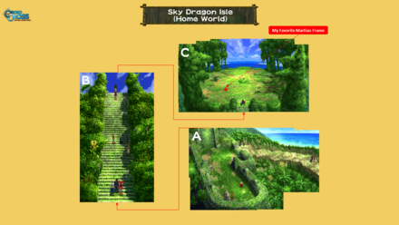 Sky Dragon Isle (Home World) Map