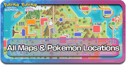 All Gift Pokemon locations in Brilliant Diamond & Shining Pearl