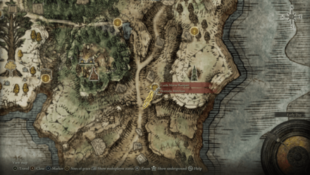 Elden Ring - Light Crossbow Location Map