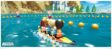 Wii Sports Resort Canoeing