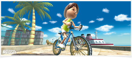 Wii Sports Resort Cycling