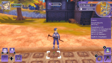 Magnifying Glass attached to Hoe