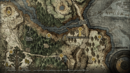 Elden Ring - Hand Ballista Location Map